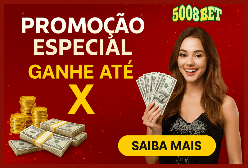 O bônus promocional 5008BET é uma ótima maneira de começar sua aventura